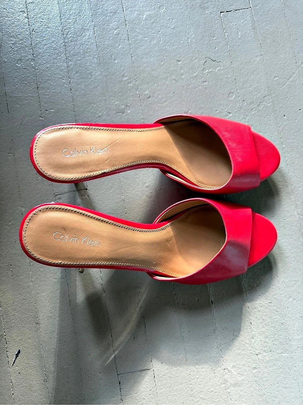 Calvin Klein Red Heels